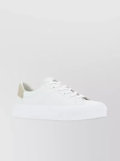 Givenchy Leather City Sport Trainers In 118