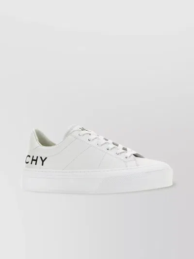 Givenchy Leather City Sport Sneakers In White