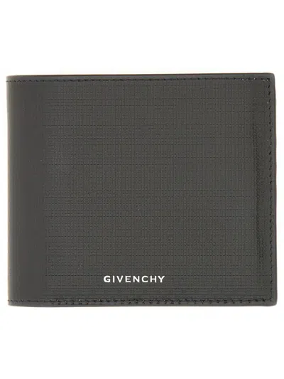 Givenchy Leather Classique 4g Wallet In Black