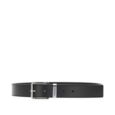 Givenchy Leather Classique Belt In Black