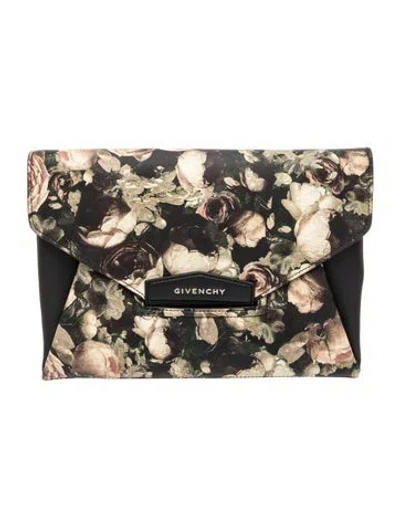 Pre-owned Givenchy Leather Clutch In Multi