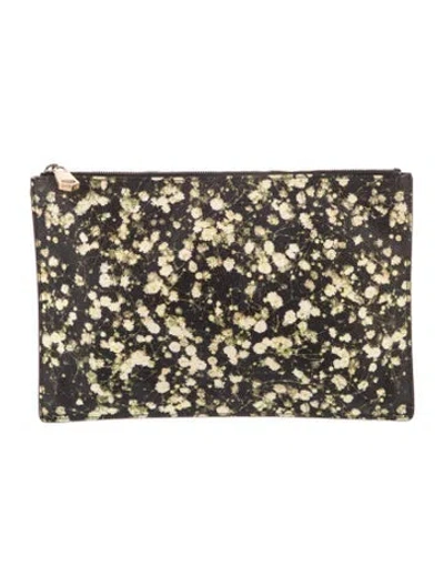 Pre-owned Givenchy Leather Clutch In Multi