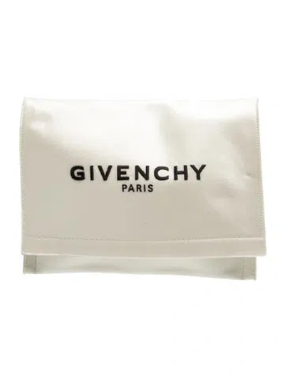 Pre-owned Givenchy Leather Clutch In Neutrals