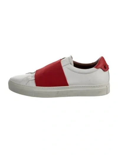 Pre-owned Givenchy Leather Colorblock Pattern Loafers In Multi