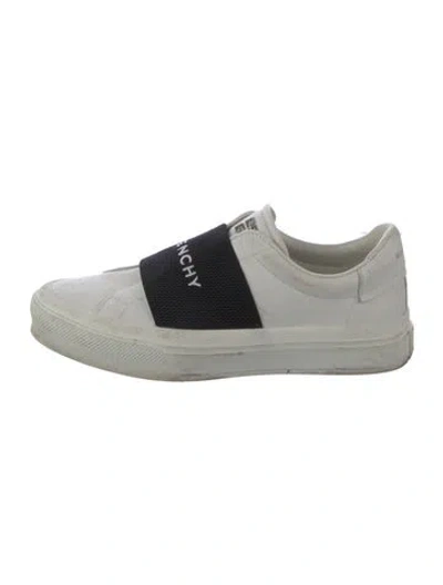 Pre-owned Givenchy Leather Colorblock Pattern Sneakers In Multi