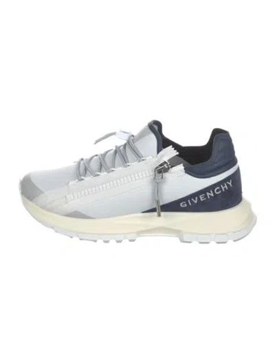 Pre-owned Givenchy Leather Colorblock Pattern Sneakers In Neutral