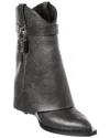 Givenchy Leather Cowboy Boot In Black