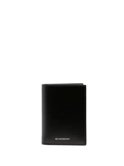 Givenchy Leather Credit Card Holder In Black