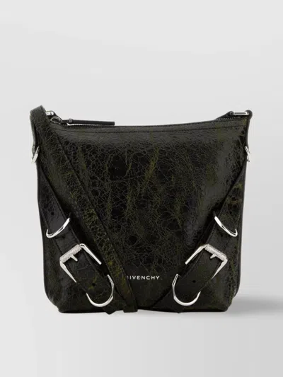GIVENCHY LEATHER CROSSBODY BAG ADJUSTABLE STRAP