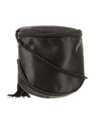 Pre-owned Givenchy Leather Crossbody Bag In Black