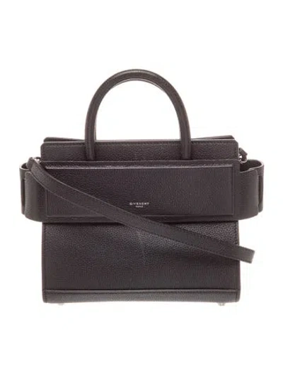 Pre-owned Givenchy Leather Crossbody Bag In Black