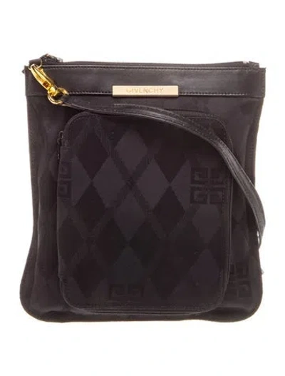 Pre-owned Givenchy Leather Crossbody Bag In Brown