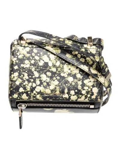 Pre-owned Givenchy Leather Crossbody Bag In Green