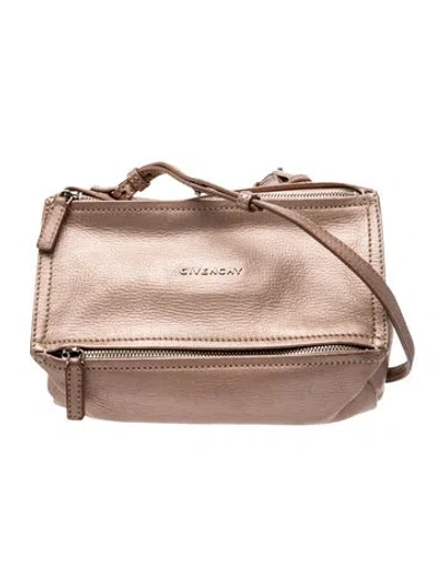 Pre-owned Givenchy Leather Crossbody Bag In Pink