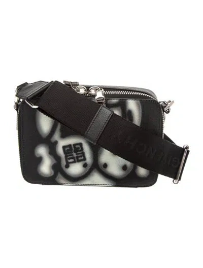 Pre-owned Givenchy Leather Crossbody Bag W/ Tags In Black