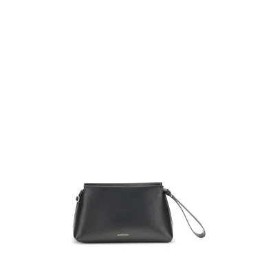 Givenchy Leather Day Pouch In Black