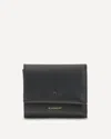 Givenchy Day Trifold Snap Wallet In Shiny Leather In Black
