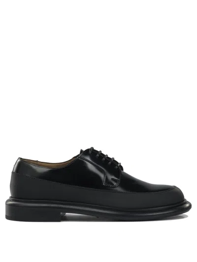 Givenchy Leather Derby Lace Ups In Black