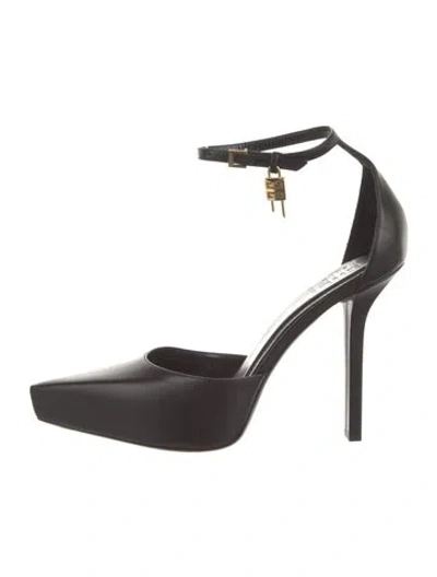 Pre-owned Givenchy Leather D'orsay Pumps In Black