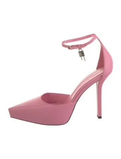 Pre-owned Givenchy Leather D'orsay Pumps In Pink