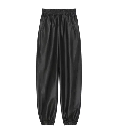 Givenchy Jogger Pants In Nappa Leather In Black