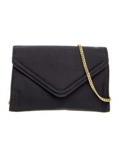 Pre-owned Givenchy Leather Evening Bag In Blue