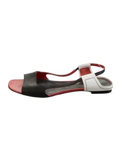 Pre-owned Givenchy Leather Flats In Multicolor