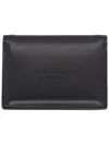 Givenchy Leather Fold-over Wallet In Black