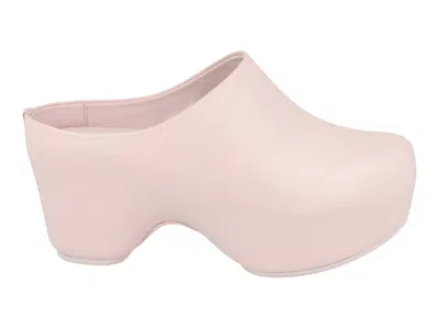 Pre-owned Givenchy Leather G Clogs (women's) Sneakers In Light Pink