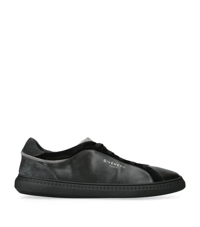 Givenchy Black Leather G Move Sneakers