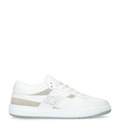 GIVENCHY LEATHER G MOVE SNEAKERS