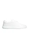 Givenchy Low Top Leather Sneakers With Perforated Detailing In White