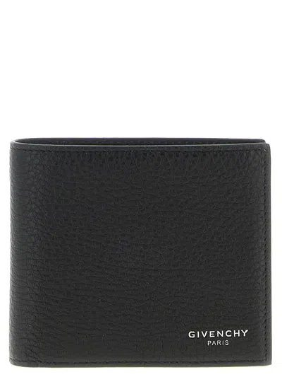 Givenchy Leather Grain Wallet In Black