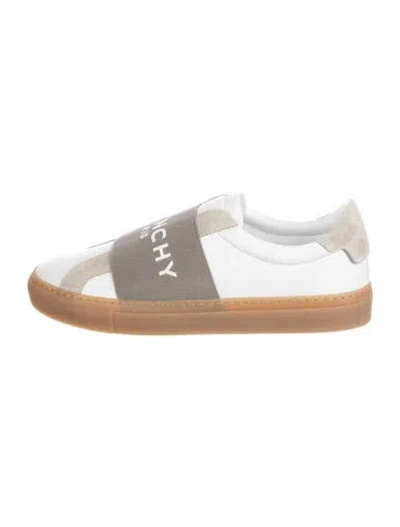 Pre-owned Givenchy Leather Graphic Print Sneakers W/ Tags In Multicolor