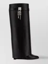 Givenchy Shark Lock Boots In Black
