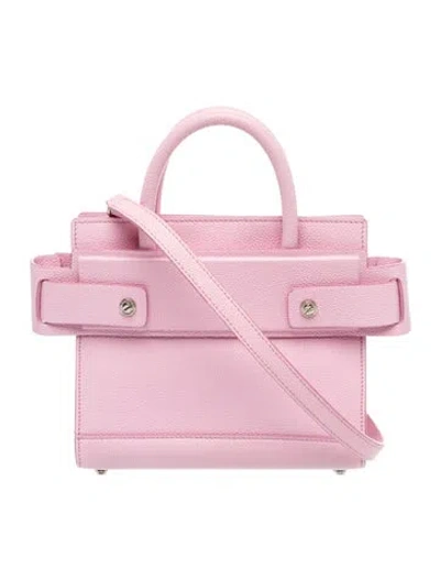 Pre-owned Givenchy Leather Horizon Bag Mini In Pink