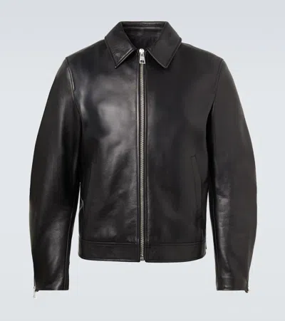 Givenchy Leather Jacket In Black