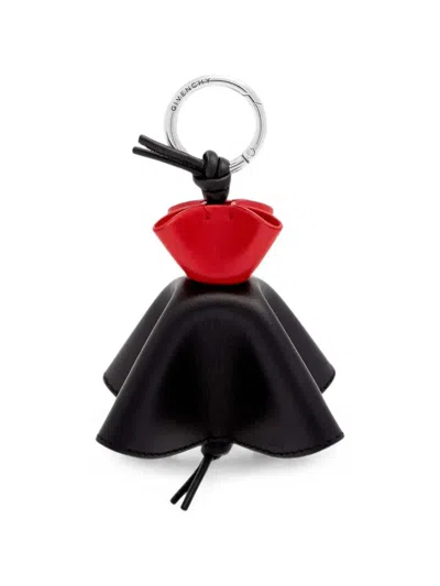 Givenchy Leather Keychain In Black