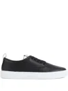 Givenchy New City Leather Low Sneakers Shoes In Black