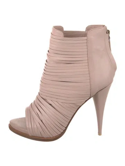 Pre-owned Givenchy Leather Lace-up Boots In Multi
