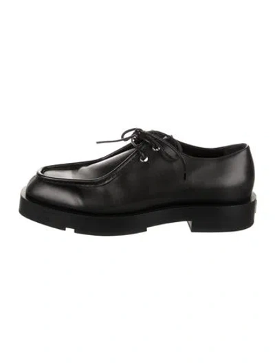 Pre-owned Givenchy Leather Loafers In Black