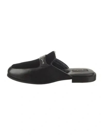 Pre-owned Givenchy Leather Loafers In Black