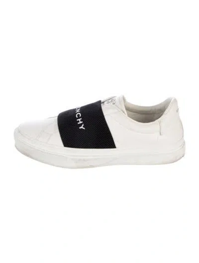 Pre-owned Givenchy Leather Loafers In White