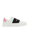 Givenchy Leather Logo-print Sneakers In White