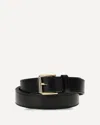 Givenchy Leather Long Belt In Black