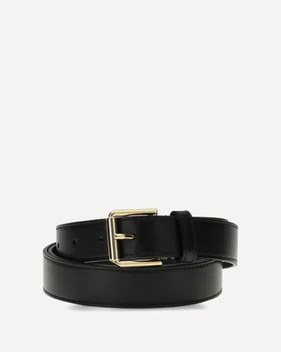 Givenchy Leather Long Belt In Black