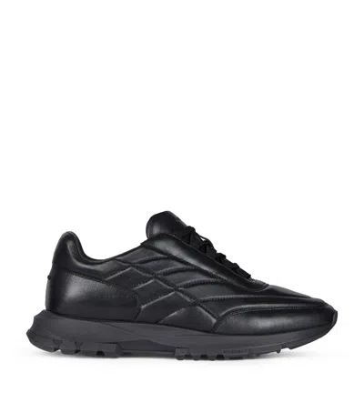 Givenchy Leather Low-top Sneakers In Black