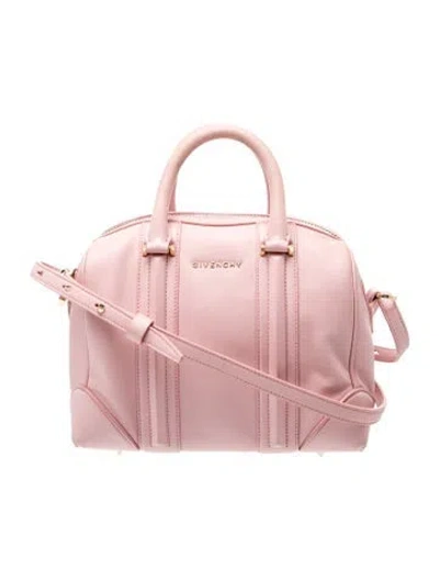 Pre-owned Givenchy Leather Lucrezia In Pink