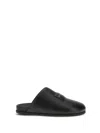 Givenchy Leather Slippers Featuring Flat Sole Design In Multi