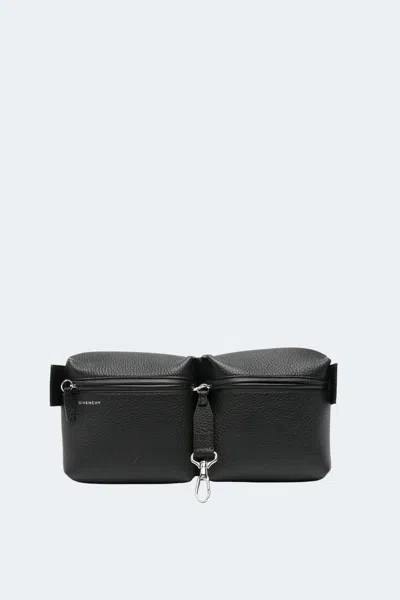 Givenchy Leather Multipocket Bumbag In Black